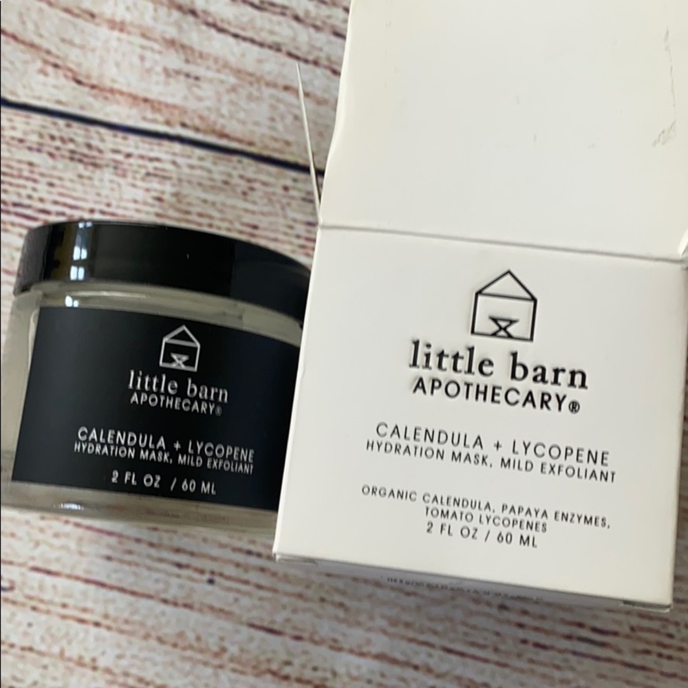 NIB Little Barn Apothecary Calendula Hydra Mask